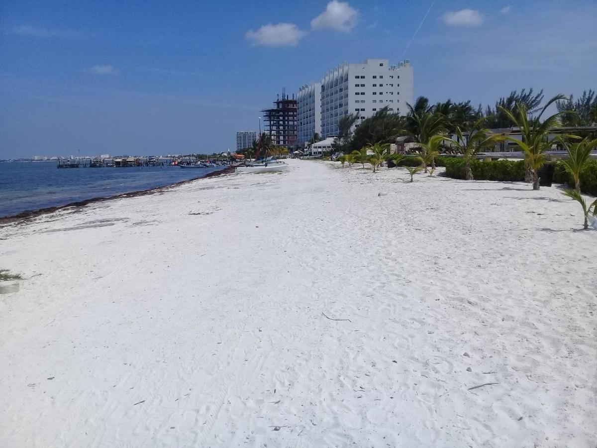 Swim The Caribbean & Work With A View Apartment Cancun Luaran gambar