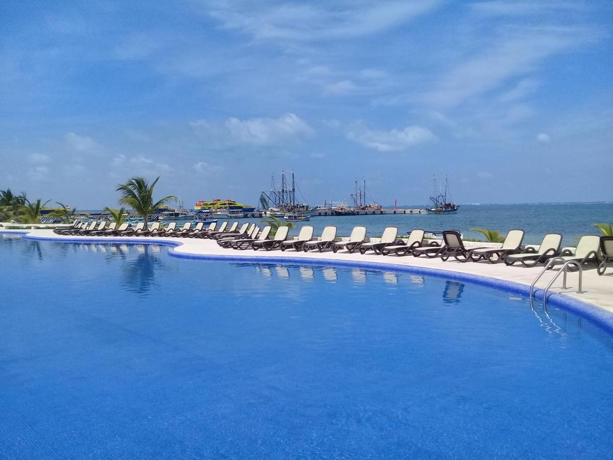 Swim The Caribbean & Work With A View Apartment Cancun Luaran gambar
