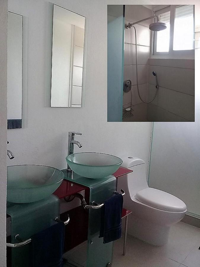 Swim The Caribbean & Work With A View Apartment Cancun Luaran gambar